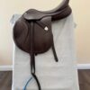 Bates Elevation Deep Seat Luxury Brown Leather Saddle