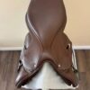 Bates Elevation Deep Seat Luxury Brown Leather Saddle