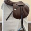 Bates Elevation Deep Seat Luxury Brown Leather Saddle