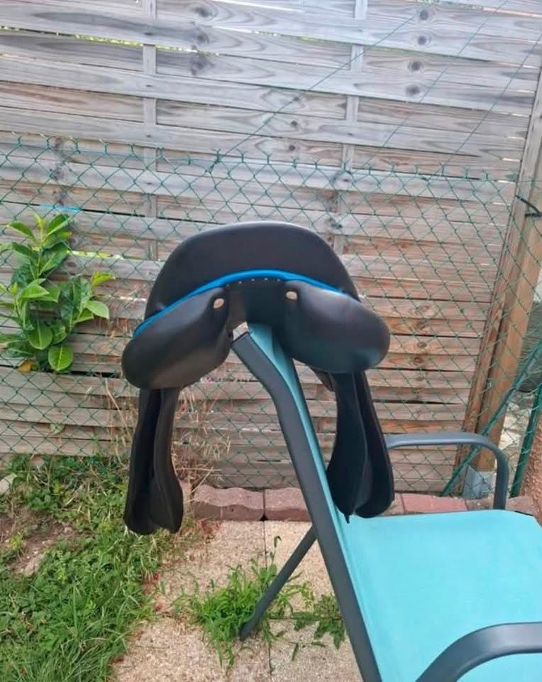Antares Connection Saddle – Black Leather | €800
