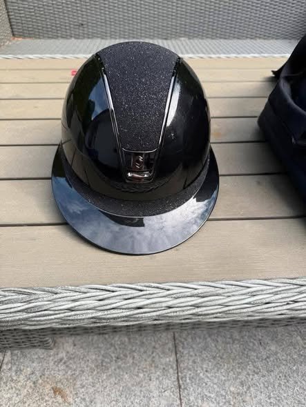 Samshield Black Riding Helmet