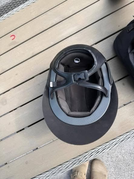 Black Riding Helmet